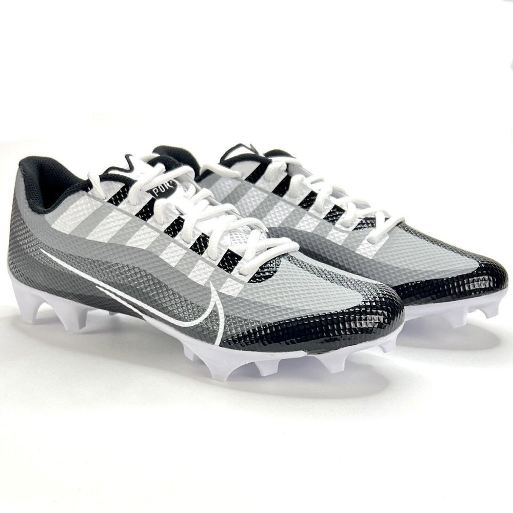 Nike Vapor Edge Speed 360 Football Cleats Men's Size 14 Black Grey DQ5110-001